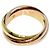 Anello Trinity #57 in oro 18K di Cartier - vista 3