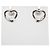 Orecchini a lobo a forma di cuore in argento 925 Tiffany & Co. - vista 2