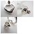 Orecchini a lobo a forma di cuore in argento 925 Tiffany & Co. - vista 7