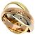Anello Cartier Trinity in oro bianco oro giallo e oro rosa