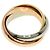 Anello Trinity MM #53 in oro 18K di Cartier - vista 3