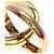 Anello Trinity di Cartier in oro 18K - vista 5