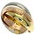 Anello Trinity in oro 18K Cartier