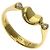 Anello Bean a 2 pezzi in diamante di Tiffany & Co. in oro giallo 18K