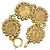 Cambon Bracciale con charm Chanel in oro