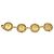 Cambon Bracciale con charm Chanel in oro - vista 2