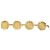Cambon Bracciale con charm Chanel in oro - vista 4