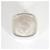 Chanel 925 Eckiger Breiter Ring Silber  - Ansicht 7