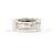 Anello G con intaglio firmato GUCCI Argento