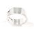 Anello G con intaglio firmato GUCCI Argento - vista 5