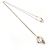 Tiffany & Co Collana Tiffany Double Teardrop Elsa Peretti Argento - vista 3