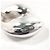 Tiffany & Co Collana Tiffany Double Teardrop Elsa Peretti Argento - vista 5