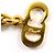 Collana Christian Dior Circle Star Logo D'oro Arancione - vista 5