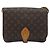 Borsa Louis Vuitton Cartouchiere Monogram Canvas GM Marrone