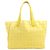 Borsa Tote Chanel New Travel Line MM Giallo - vista 2