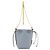 Borsa a Spalla con Catena Chloé Marcie Blu chiaro - vista 2