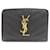 Portefeuille pliable Cassandra Stitch Yves Saint Laurent Noir  - vue 1