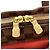 Borsa Louis Vuitton N51173 Belem PM Damier ebene - vista 10