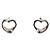Orecchini a lobo a forma di cuore in argento 925 Tiffany & Co.