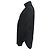 Camicia Fendi con collo alto e inserti in mesh in cotone nero - vista 2