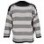 Maglione in maglia a righe Max Mara Weekend in cotone multicolore
