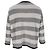 Maglione in maglia a righe Max Mara Weekend in cotone multicolore - vista 3