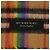 Sciarpa Burberry con dettagli a strisce arcobaleno in cashmere beige - vista 3