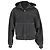 Acne Studios Kapuzenpullover mit Logo-Stickerei aus grauer Baumwolle