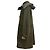 Berluti Button-Down Panelled Hooded Coat in Olive Wool Green Olive green - view 2