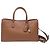 Borsa Tote Scarlett di Michael Kors in pelle di vitello marrone Rosso