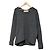 Autre Marque THE SHINZONE VOLUME V-AUSSCHNITT Wollstrickpullover Braun
