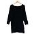 Autre Marque Mohair-Strickpullover G.V.G.V. Schwarz