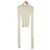 Autre Marque ELIN Strickpullover aus Seidenmischung mit hohem Ausschnitt Roh
