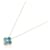 Van Cleef & Arpels Vintage Alhambra 750 Yellow Gold Diamond Necklace Golden  - view 2