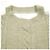 Autre Marque Top con unión de lana y algodón A AL2S143 Blanco Beige - vista 4