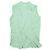 Autre Marque Camicetta in cotone BEAMS BOY con collo alto e lavorazione cutwork sul davanti Verde - vista 2