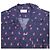 Autre Marque Vestido de algodón con estampado de Yacht BEAMS BOY Azul Azul marino - vista 4