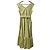 Autre Marque Grace Class Kleid aus leichtem Taffeta Gelb - Ansicht 3
