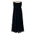 Autre Marque Vestido con pliegues Diagram Negro
