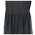 Autre Marque Vestido con pliegues Diagram Negro - vista 2