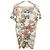 Autre Marque Top de rejilla Floral Power de VIVIENNE TAM Beige
