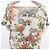 Autre Marque Top de rejilla Floral Power de VIVIENNE TAM Beige - vista 3