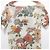 Autre Marque Top de rejilla Floral Power de VIVIENNE TAM Beige - vista 4