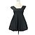 Autre Marque Camicia Flare Maison de Dolce Nero