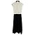 Autre Marque Hugo Boss Strickkleid Schwarz Weiß
