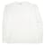 Autre Marque CAMISETA CLASS SOLID L/S POCKET De algodón de manga larga Blanco