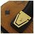 Borsa a mano MCM Logo marrone PVC - vista 10