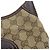 Borsa a Spalla Gucci GG Canvas Beige Marrone scuro - vista 6