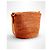 Loewe Slit Mini Borsa in Rafia e Pelle - Marrone - vista 3