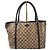 Gucci Borsa Tote GG Canvas Jolicoeur Marrone/Beige